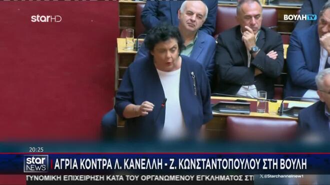 Η Λιάνα Κανέλλη στη Βουλή