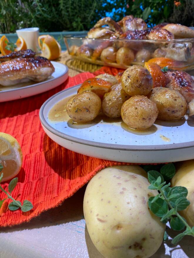 Μεσημέριασε και ο Γιώργος Ρήγας έφτιαξε το πιο λαχταριστό κοτόπουλο