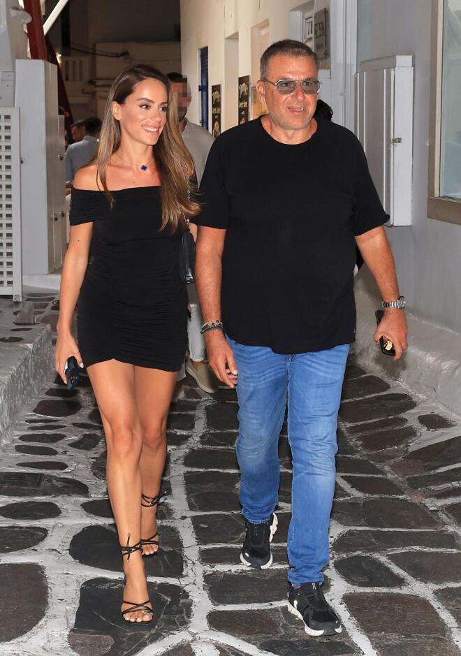 Νύχτες στη Μύκονο για τη Μαρία Αντωνά και τον Γιώργο Λιάγκα