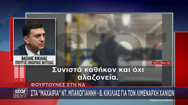 Η απάντηση Κικίλια στη Ντόρα Μπακογιάννη