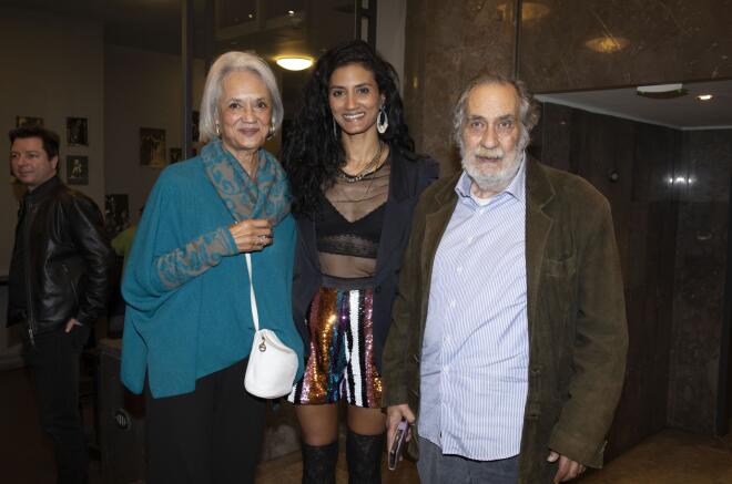 Ωρόρα Μαριόν με τους γονείς της, Εστέλ Μαριόν & Κώστα Αρζόγλου/ NDP ΘΩΜΑΣ ΔΑΣΚΑΛΑΚΗΣ