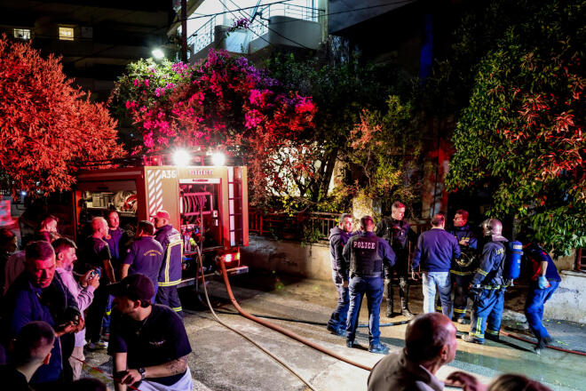 Φωτιά με δύο νεκρούς στο Ηράκλειο