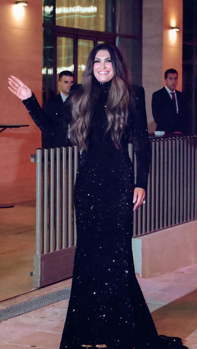 Η πρώτη παρουσία της Κίμπερλι Γκιλφόιλ σε εκδήλωση στην Αθήνα