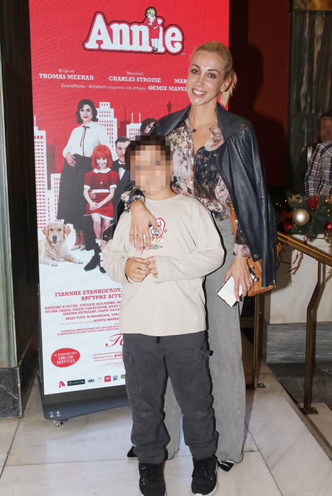 Η Λιλή Πυράκη με τον γιο της/ NDP ΝΙΚΟΣ ΔΡΟΥΚΑΣ