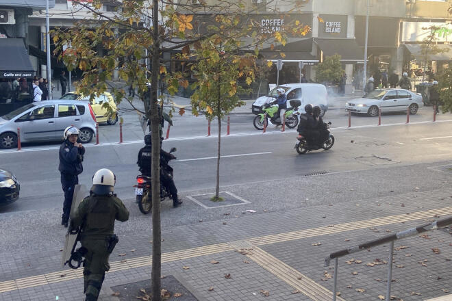 επεισόδια εφετείο Θεσσαλονίκης 2