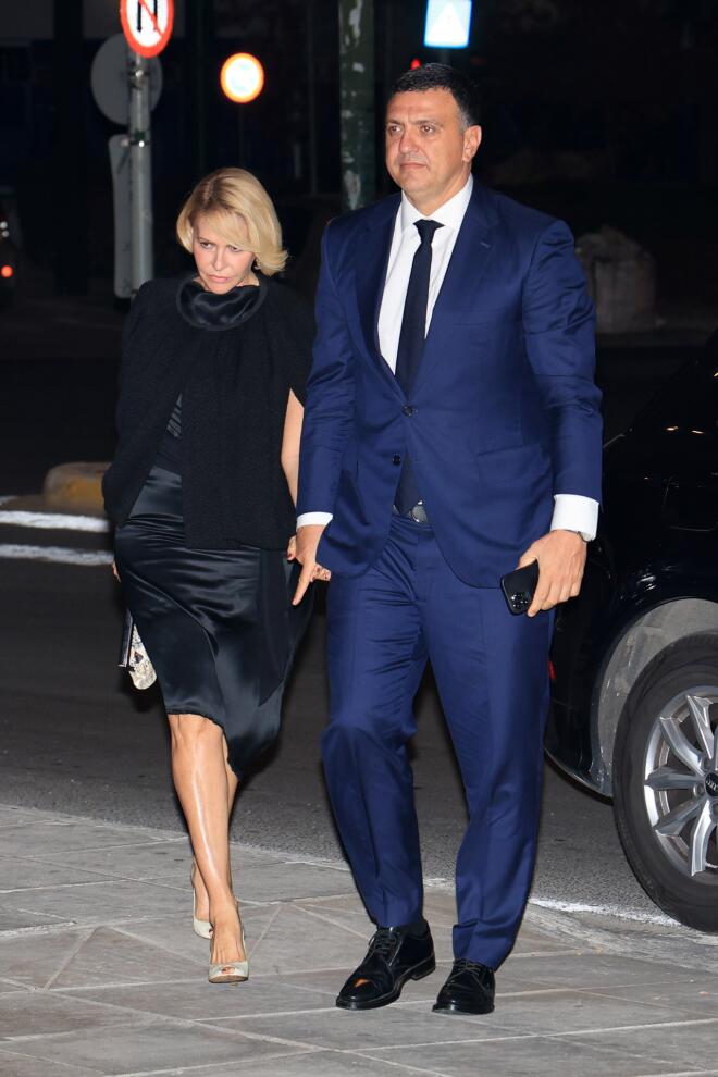 Μπαλατσινού – Κικίλιας: Κομψή εμφάνιση στη βραδιά για την Γκίλφοϊλ