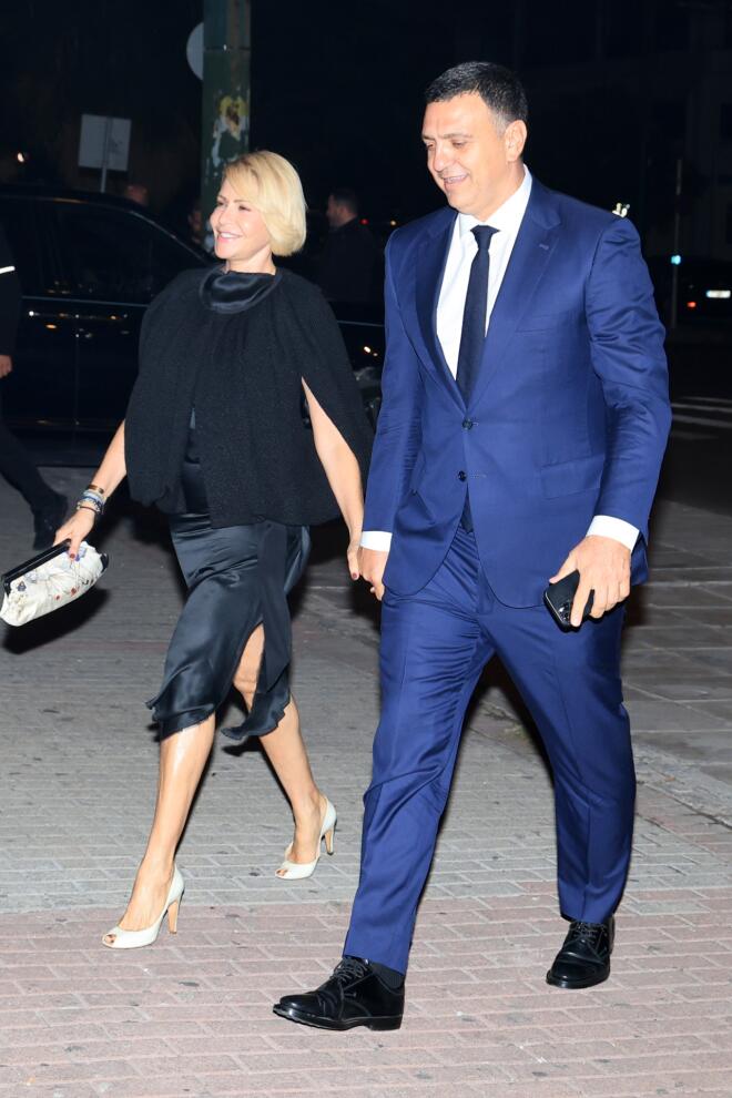 Μπαλατσινού – Κικίλιας: Κομψή εμφάνιση στη βραδιά για την Γκίλφοϊλ