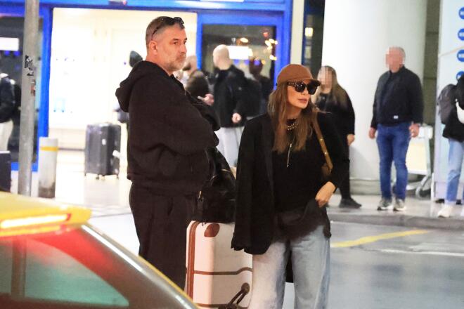 Δέσποινα Βανδή: Η stylish εμφάνιση στο αεροδρόμιο με Gucci βαλίτσα