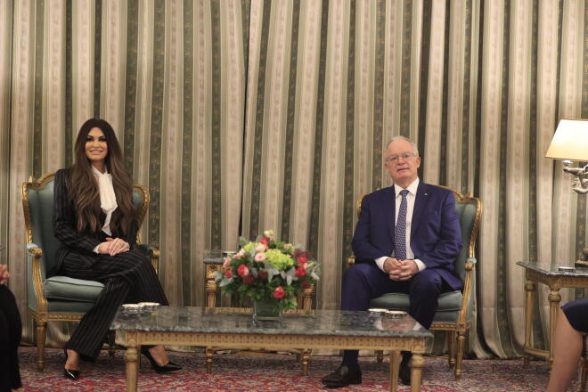 Στο Προεδρικό Μέγαρο η Κίμπερλι Γκίλφοϊλ