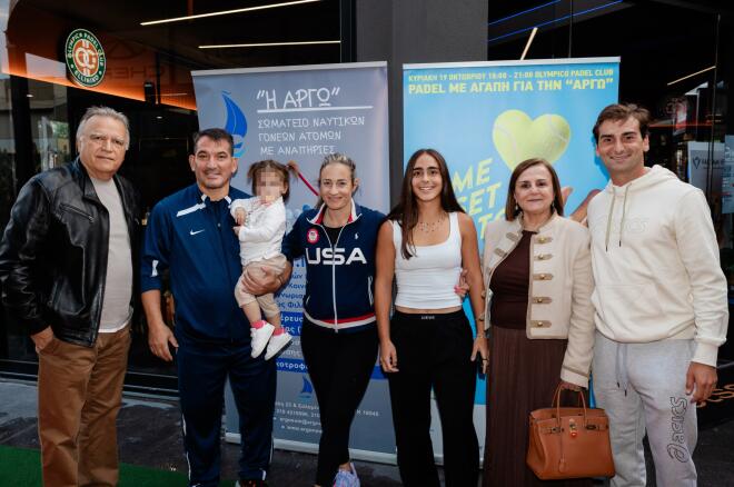 Πύρρος Δήμας - Αφροδίτη Σκαφίδα: Με την κόρη τους σε φιλανθρωπική εκδήλωση