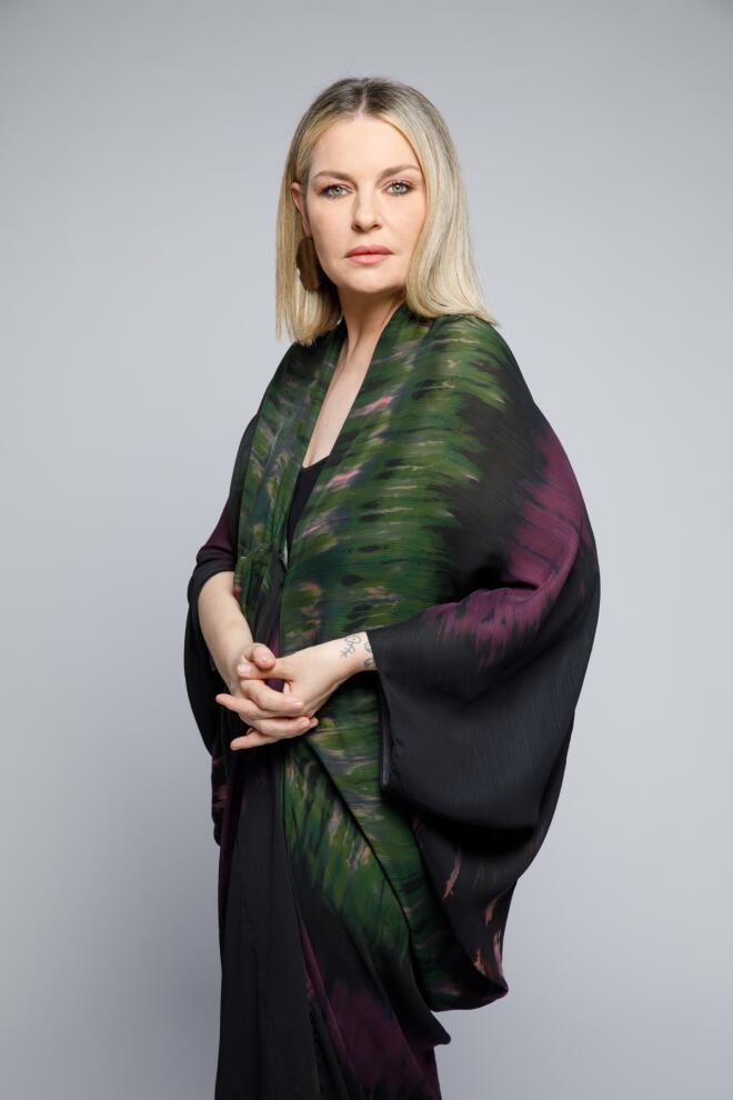 Η Ελισάβετ Μουτάφη υποδύεται τη «Σοφία Πανταζή» στη σειρά Να μ' αγαπάς