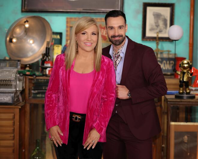 Cash or Trash: Η Δέσποινα Μοιραράκη με τον εκτιμητή, Θάνο Λούδο