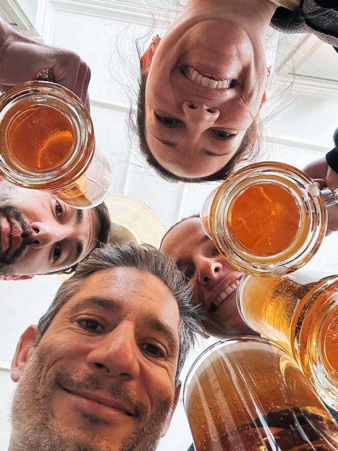 Eριέττα Κούρκουλου: Το ταξίδι στο Λονδίνο με τον σύζυγο και τα παιδιά της