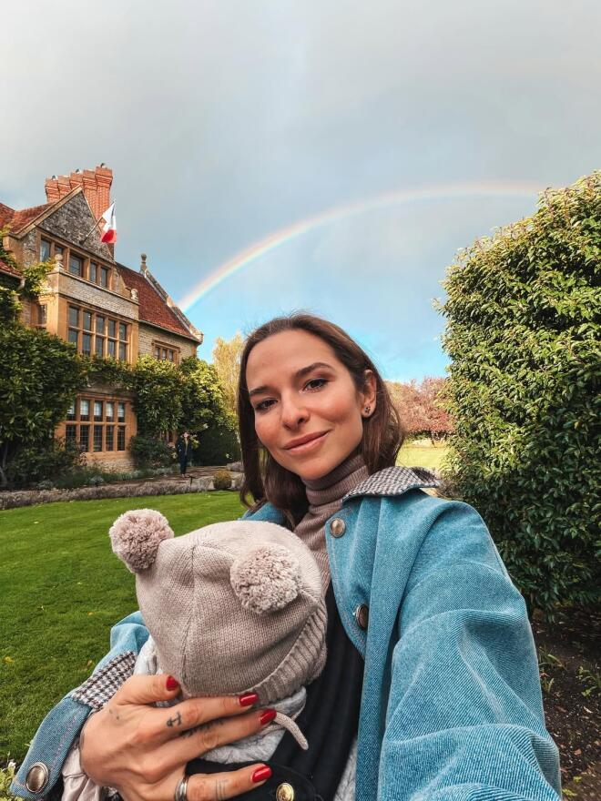 Eριέττα Κούρκουλου: Το ταξίδι στο Λονδίνο με τον σύζυγο και τα παιδιά της