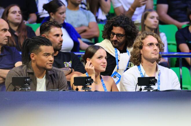 Εμμανουήλ Καραλής - Ελισάβετ Τσιτσιπά - Στέφανος Τσιτσιπάς