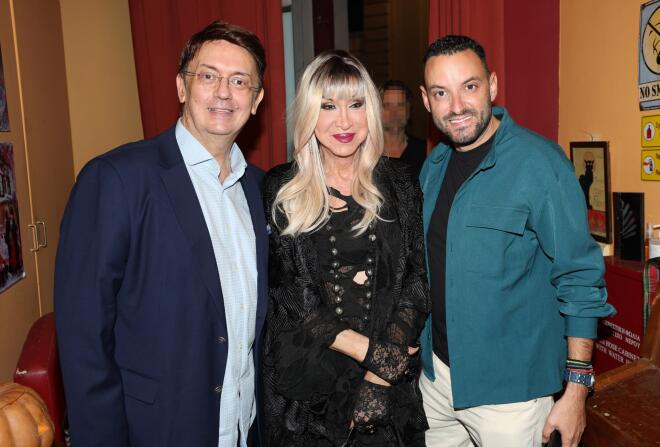 Γιάννης Καζανίδης-Μαριλού Φραγκιαδάκη-Παναγιώτης Βαζαίος/ φωτογραφία από ndpphoto.gr