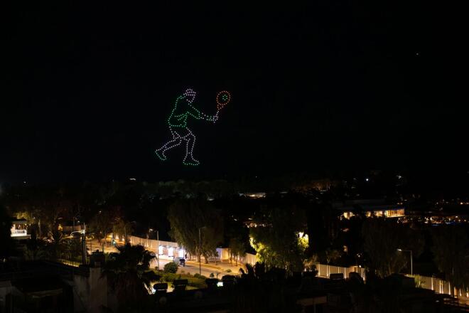Το εντυπωσιακό drone show για το Hellenic Championship