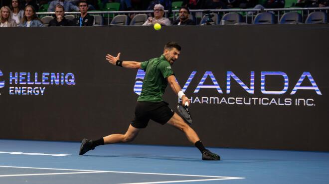 Τζόκοβιτς VS Μουζέτι σε τελικό αγώνα στο Telekom Center Athens