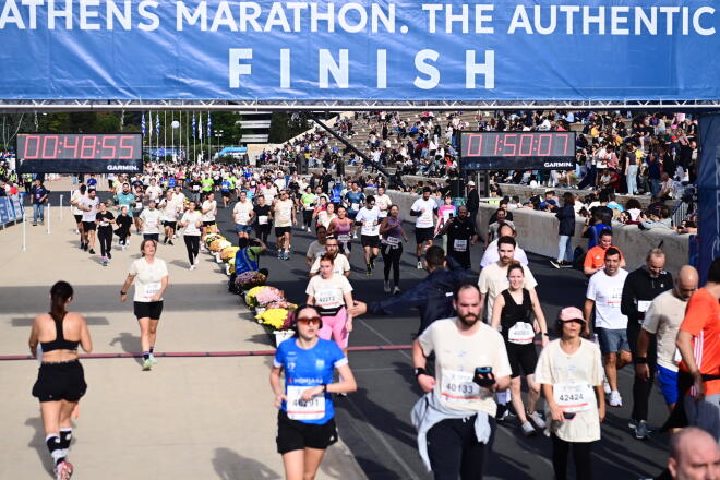 O Αγώνας Δρόμου 10 χλμ. - Τερματισμός στο Καλλιμάρμαρο Στάδιο - Eurokinissi/ Γιώργος Ματθαίος