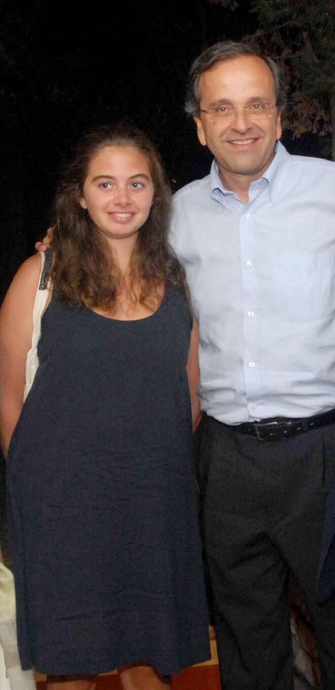 Ο Αντώνης και η Λένα Σαμαρά