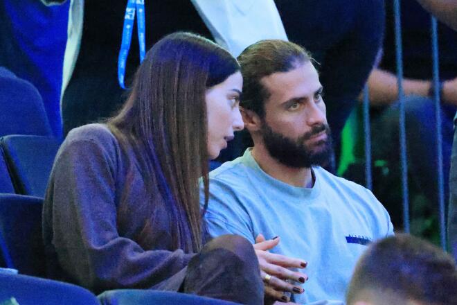 Δανάη Βαρθολομάτου - Κωνσταντίνος Βασάλος: Μαζί στο γήπεδο