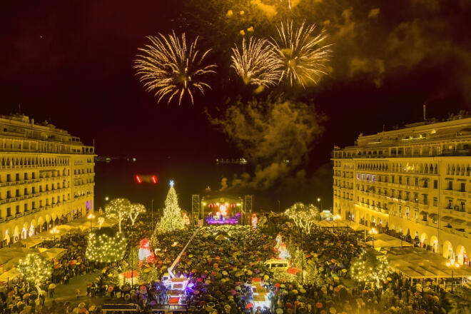 Χριστουγεννιάτικη Δέντρο - Θεσσαλονίκη 2024