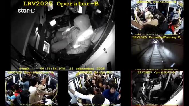 Τρόμος σε τρένο: Οδηγός αποκοιμήθηκε εν κινήσει - Δείτε βίντεο