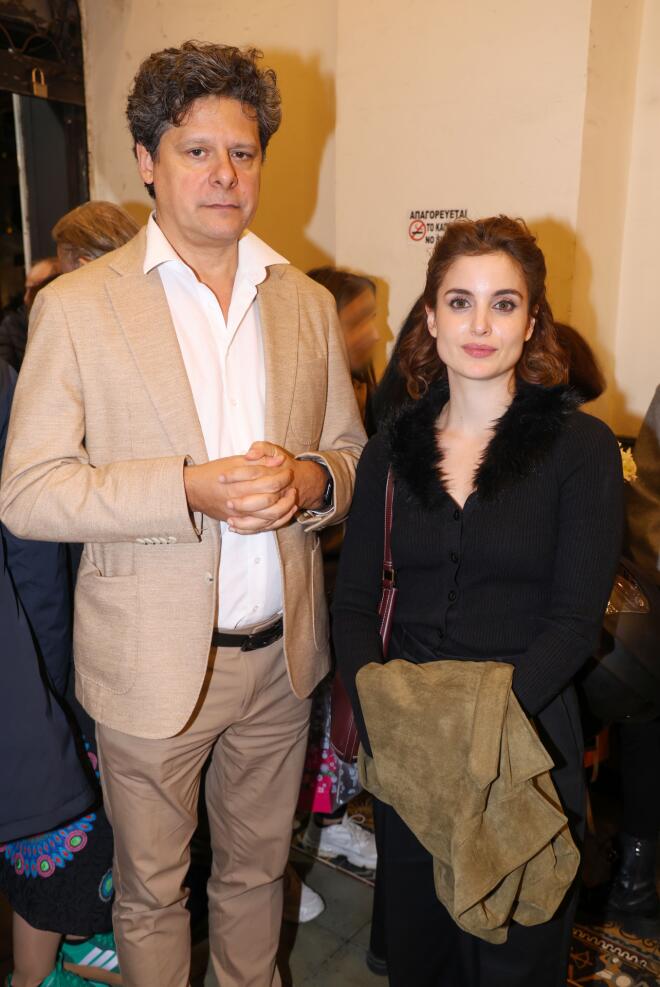 Λευτέρης Χαρίτος- Σμαράγδα Αδαμοπούλου στην πρεμιέρα Άρωμα Γυναίκας/  NDP ΑΝΔΡΕΑΣ ΝΙΚΟΛΑΡΕΑΣ