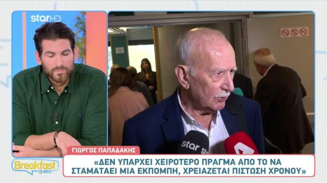 Ο Γιώργος Παπαδάκης για την τηλεόραση και την απουσία του από το Καλημέρα Ελλάδα