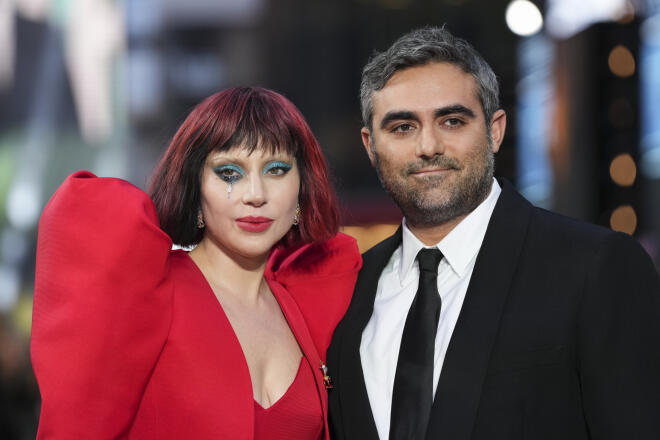 Lady Gaga και Michael Polansky στην πρεμιέρα της ταινίας «Joker: Folie A Deux» στο Λονδίνο, τον Σεπτέμβριο/ Photo by Scott A Garfitt/Invision/AP