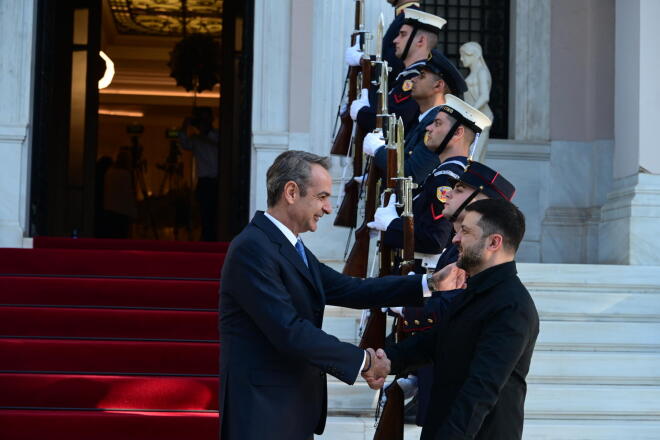 Μητσοτάκης Ζελένσκι 1