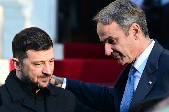 Βολοντίμιρ Ζελένσκι - Κυριάκος Μητσοτάκης