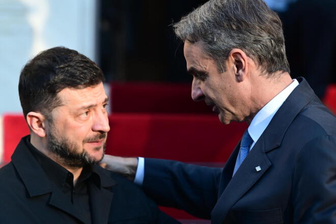 Ζελένσκι - Μητσοτάκης