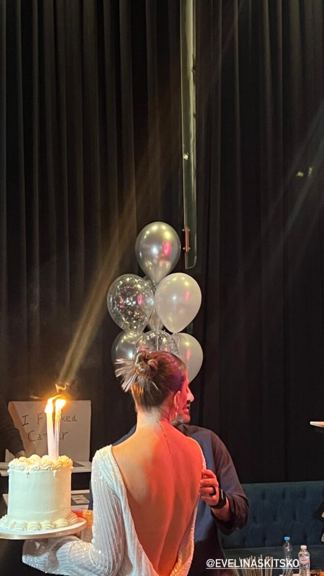 Εβελίνα Σκίτσκο: Ξεπέρασε Τον Καρκίνο Και Έκανε Πάρτι