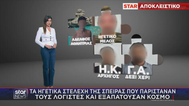 Τα ηγετικά στελέχη της σπείρας που παρίσταναν τους λογιστές και εξαπατούσαν κόσμο