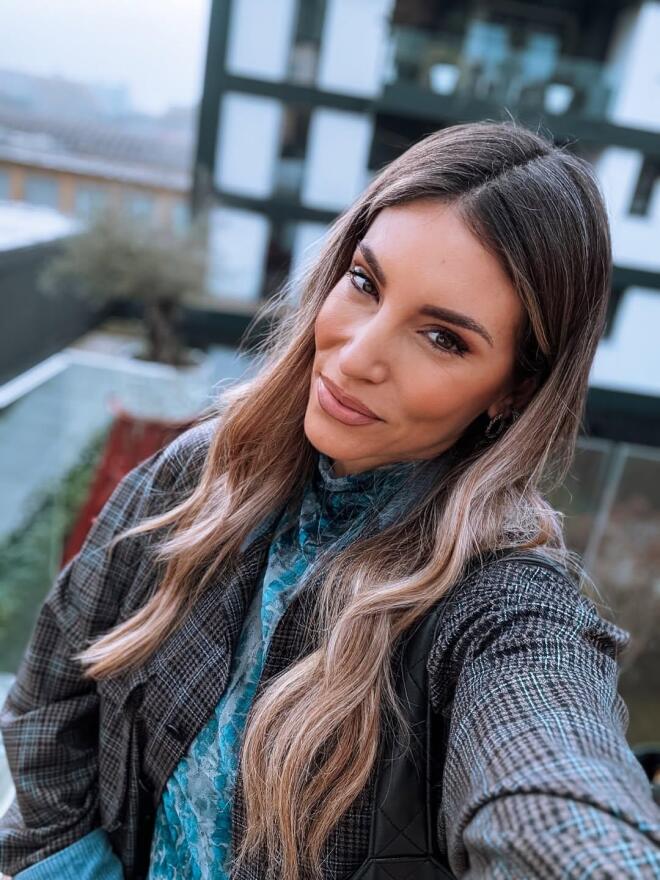 Οι φωτογραφίες που πόσταρε η Αθηνά Οικονομάκου από το ταξίδι της στο Μιλάνο