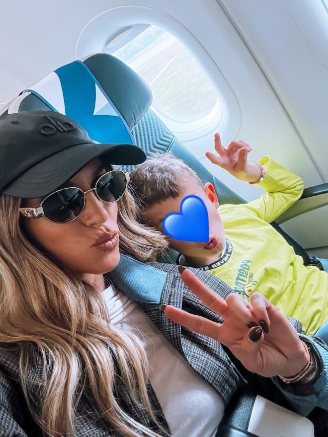 Οι φωτογραφίες που πόσταρε η Αθηνά Οικονομάκου από το ταξίδι της στο Μιλάνο