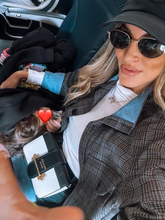 Οι φωτογραφίες που πόσταρε η Αθηνά Οικονομάκου από το ταξίδι της στο Μιλάνο