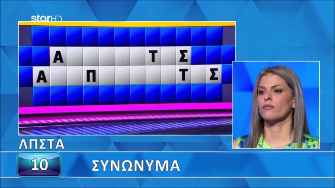 Τροχός της Τύχης: Δύσκολα συνώνυμα για τη Βαρβάρα που δεν έλυσε τον γρίφο!