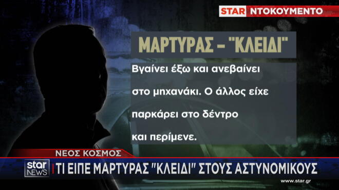 Νέος Κόσμος: Τι ανέφερε μάρτυρας - κλειδί 