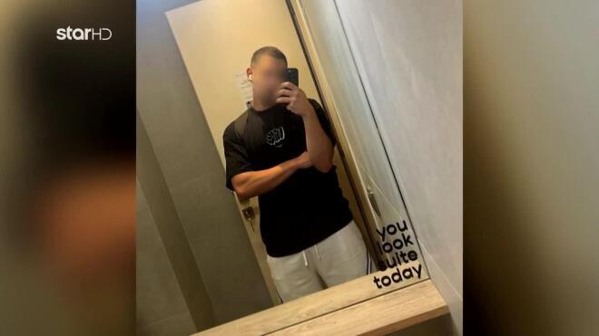 Ο 22χρονος Μάκης που έχασε τη μάχη για τη ζωή του μετά από πνιγμό από μπέργκερ/ φωτογραφία από κεντρικό δελτίο ειδήσεων του Star