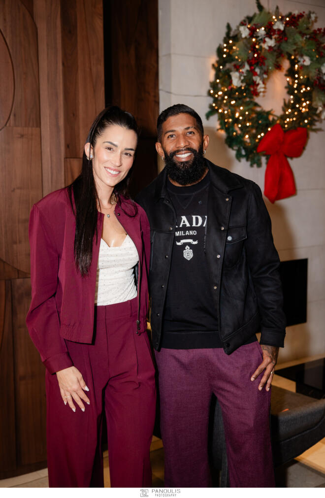 Ροντινέι: Με τη σύζυγό του στον Κωνσταντίνο Αργυρό