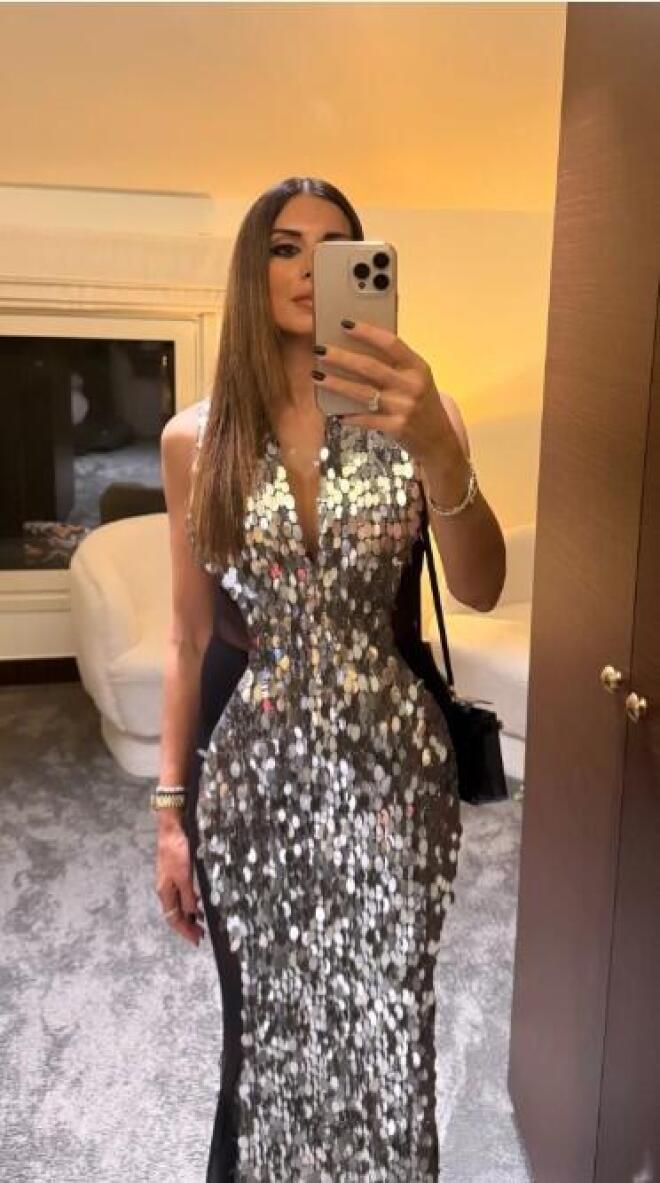 Η Σταματίνα Τσιμτσιλή με couture δημιουργία που ξεχώρισε