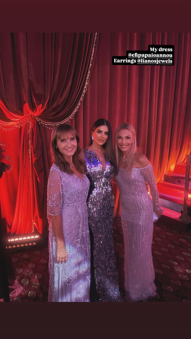 Η Σταματίνα Τσιμτσιλή με haute couture δημιουργία που ξεχώρισε