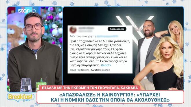 Το σχόλιο χρήστη στο Χ