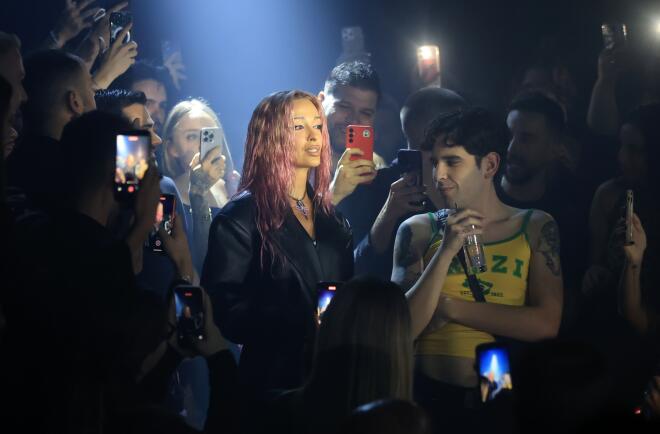 Η Ελένη Φουρέιρα στην πρεμιέρα της στο Lohan/ ΝDP ΝΙΚΟΣ ΖΟΤΟΣ