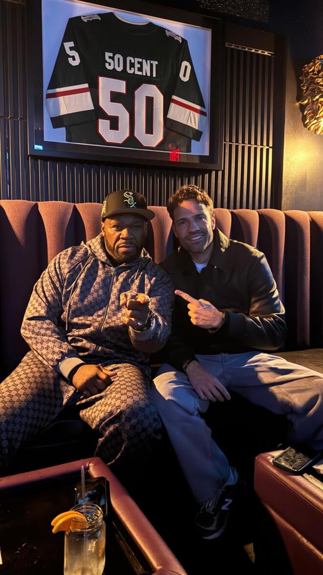 Στη Νέα Υόρκη ο Αργυρός: Backstage συνάντηση με τον 50 Cent