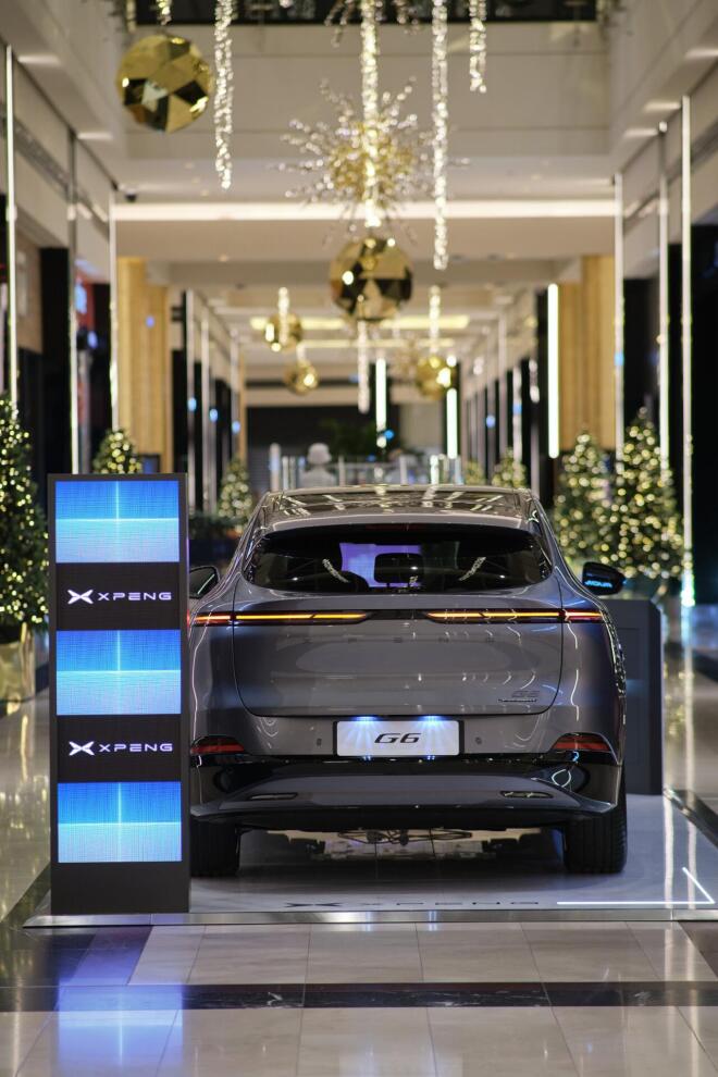 XPENG G6: Που μπορείτε να το δείτε από κοντά  