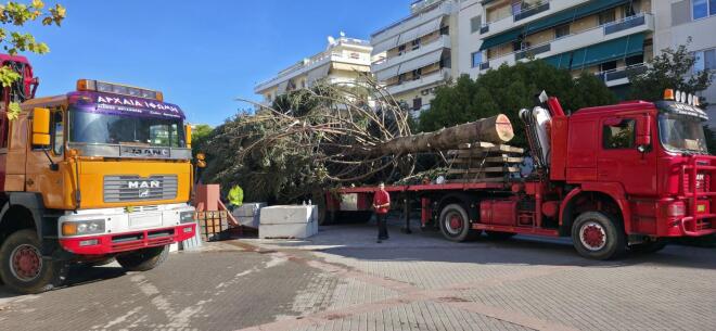 MAN: Έφερε τα Χριστούγεννα στην Καλαμάτα