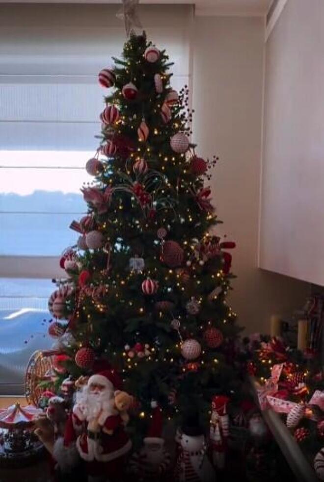 Το παραμυθένιο χριστουγεννιάτικο σκηνικό της Ελένης Φουρέιρα